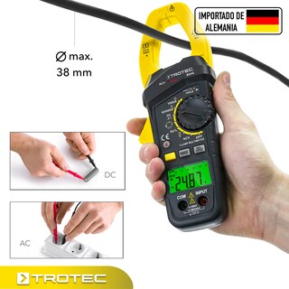 Foto 5 | Foto 5 | Multímetro de Gancho Trotec Be44 1000a Ac/dc / 1000 V/dc 750 V/a Profesional Catiii