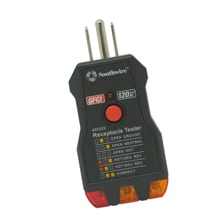 Foto 1 | Foto 1 | Probador De Receptáculos Southwire 40022s 120 V Ac Negro - Venta Internacional.