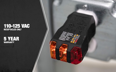 Foto 3 | Foto 3 | Probador De Receptáculos Southwire 40022s 120 V Ac Negro - Venta Internacional.