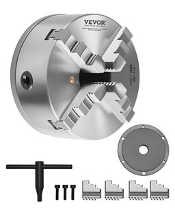Foto 1 | Foto 1 | Torno Vevor Ht300 De 4 Mordazas, 8 Pulgadas (200 Mm), Autocentrado - Venta Internacional.