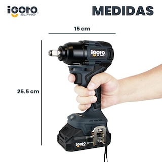 Foto 8 | Foto 8 | Llave De Impacto Y Desatornillador Brushless 20 V Inalambrica