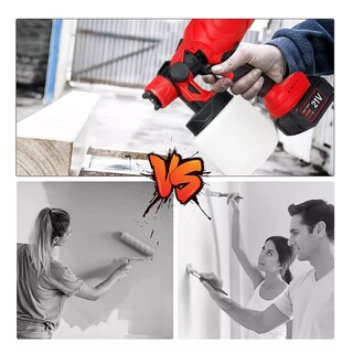 Foto 3 | Foto 3 | Pistola para Pintar Eo Safe Imports Esi-6715 Pulverizador Inalámbrico Rojo