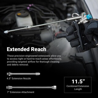 Foto 2 | Foto 2 | Kit De Pistola Neumática Capri Tools, 2 Vías Ultimate, Con Boquillas, 19 Piezas - Venta Internacional.