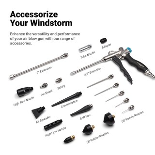 Foto 5 | Foto 5 | Kit De Pistola Neumática Capri Tools, 2 Vías Ultimate, Con Boquillas, 19 Piezas - Venta Internacional.