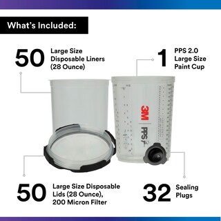 Foto 2 | Foto 2 | Kit De Pistola Pulverizadora 3m Pps 2.0 26024 Con 1 Vaso De Pintura De 28 Oz - Venta Internacional.