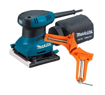 Foto 1 | Foto 1 | Lijadora Orbital Makita BO4556 color Azul 200 W Incluye Prensa Esquinera