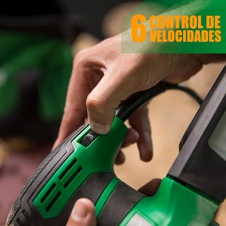 Foto 6 | Foto 6 | Lijadora Roto Orbital 5'' de 13000 OPM 450 W Eo Safe Imports Esi-7090 color Verde