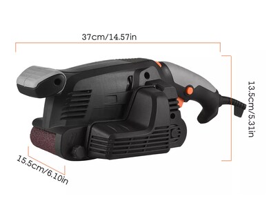 Foto 4 | Foto 4 | Lijadora De Banda Eléctrica De 600 W Para Madera, Potencia D Color Negro