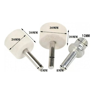 Foto 4 | Foto 4 | Kit De Pulido Para Perforar Aluminio De Acero Inoxidable De 8 Piezas - Venta Internacional.