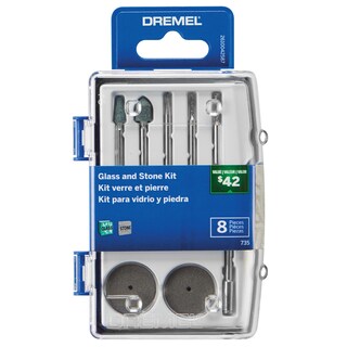 Foto 1 | Foto 1 | Kit De Accesorios Dremel 735-01, Herramienta Rotativa Para Grabado De Vidrio, 8 Unidades - Venta Internacional.