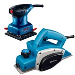 Lijadora Orbital Bosch Gss140 + Cepillo Madera Dc 500w