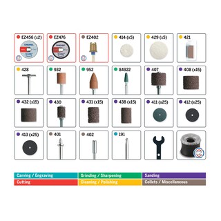 Foto 2 | Foto 2 | Kit De Accesorios Para Herramientas Rotativas Dremel De 160 Piezas Con Tecnología Ez Lock - Venta Internacional.