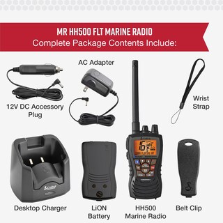 Foto 7 | Foto 7 | Radio Vhf Flotante Portátil Cobra Mr Hh500 Flt Bt 6w - Venta Internacional.