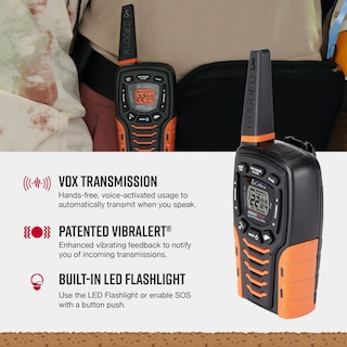 Foto 4 | Foto 4 | Walkie Talkies Cobra Acxt645, Impermeables, Alcance De 35 Millas, Paquete De 2 - Venta Internacional.