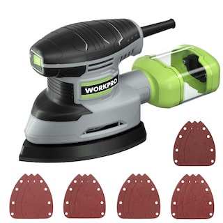 Foto 1 | Foto 1 | Detail Sander Workpro De 13.000 Ppm Con Colector De Polvo +12 Lijado - Venta Internacional.