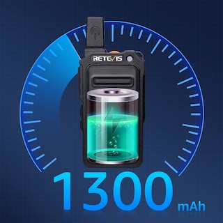 Foto 3 | Foto 3 | Walkie Talkie Retevis Rt19 Mini 1300 Mah Con Auricular (paquete De 10) - Venta Internacional.