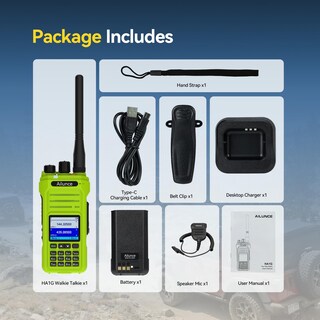 Foto 7 | Foto 7 | Radio Portátil Gmrs Retevis Ailunce Ha1g De Largo Alcance, Resistente Al Agua - Venta Internacional.