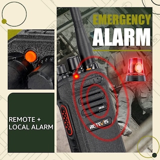 Foto 6 | Foto 6 | Radio Bidireccional Retevis Nr30 De Largo Alcance Gmrs Ip67 A Prueba De Agua - Venta Internacional.