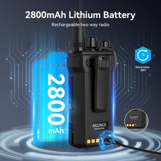 Foto 4 | Foto 4 | Ham Radio Retevis Ailunce Ha1uv De Doble Banda Con Batería De 2800 Mah - Venta Internacional.