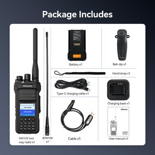 Foto 7 | Foto 7 | Ham Radio Retevis Ailunce Ha1uv De Doble Banda Con Batería De 2800 Mah - Venta Internacional.