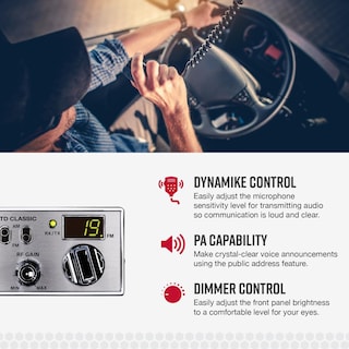 Foto 4 | Foto 4 | Cb Radio Cobra 25 Ltd Am/fm Profesional 4w 40 Canales Negro - Venta Internacional.
