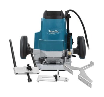 Foto 1 | Foto 1 | Router Rebajadora Makita M3600B 1/2 Pulgadas 1650 W color Azul