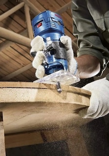Foto 4 | Foto 4 | Router Fresadora Recortadora Canto Profesional Bosch GKF 550