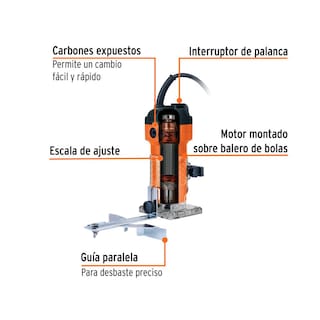 Foto 2 | Foto 2 | Router Compacto Truper de 3/4 Hp
