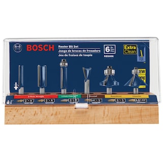 Foto 1 | Foto 1 | Juego De Brocas Fresadoras Bosch Rbs006, 6 Piezas, Vástago De 1/4 Pulgadas Con Punta De Carburo - Venta Internacional.