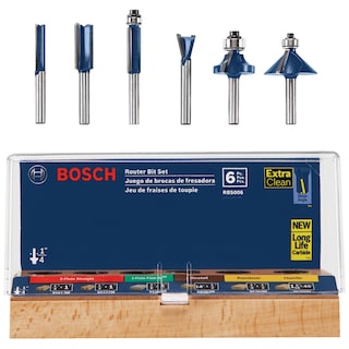 Foto 2 | Foto 2 | Juego De Brocas Fresadoras Bosch Rbs006, 6 Piezas, Vástago De 1/4 Pulgadas Con Punta De Carburo - Venta Internacional.