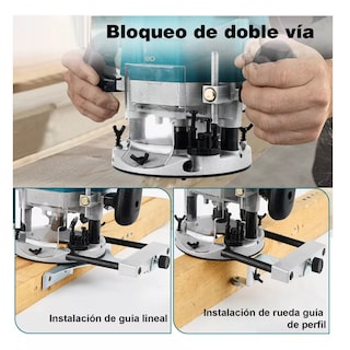 Foto 3 | Foto 3 | Router Ajuste De 6 Velocidades 110v Con Accesorios Eo Safe Imports Esi-13097 Multicolor