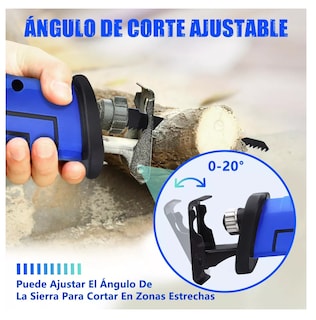 Foto 5 | Foto 5 | Sierra Reciproca Eléctrica Sable Velocidad Con 5 Seguetas, Belug Azul