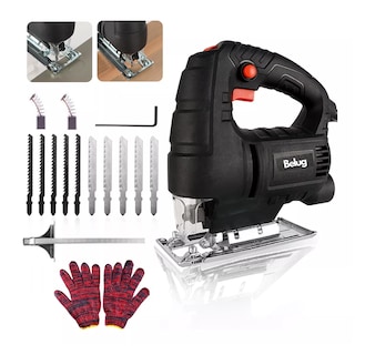 Foto 5 | Foto 5 | Sierra Caladora Profesional 780w Belug 16 Accesorios Con Estuche Negro