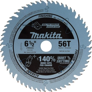 Foto 1 | Foto 1 | Hoja De Sierra De Inmersión Makita B-57342 56t Con Punta De Carburo 165 Mm - Venta Internacional.