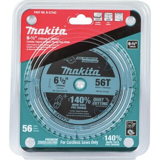 Foto 2 | Foto 2 | Hoja De Sierra De Inmersión Makita B-57342 56t Con Punta De Carburo 165 Mm - Venta Internacional.
