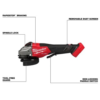 Foto 2 | Foto 2 | Amoladora Milwaukee M18 Fuel, 18 V, Iones De Litio, 4 1/2 Pulgadas/6 Pulgadas, 135 Cortes - Venta Internacional.