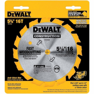 Foto 2 | Foto 2 | Hoja De Sierra Circular Dewalt Dw9055 Para Cortar Madera De 13,5 Cm - Venta Internacional.