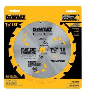 Foto 2 | Foto 2 | Hoja De Sierra Circular Dewalt Dw3192 18 Dientes 7 1/4 Pulgadas - Venta Internacional.