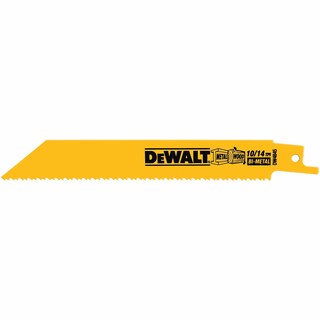 Foto 1 | Foto 1 | Hojas De Sierra Recíproca Dewalt Dw4845, 6 Pulgadas, 10/14 Tpi, Paquete De 5 - Venta Internacional.