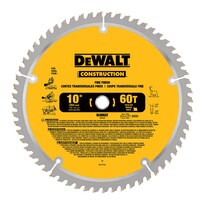 Hoja De Sierra Dewalt Dw3106 De 10 Pulgadas Y 60 Dientes Para Ingletar/mesa - Venta Internacional.