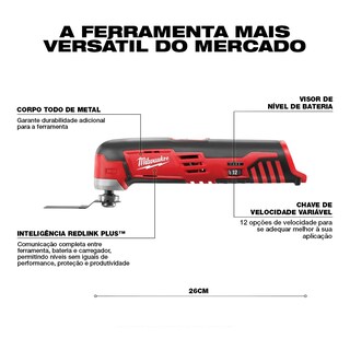 Foto 2 | Foto 2 | Multiherramienta Inalámbrica Milwaukee M12 12 12 V, Iones De Litio Rojos - Venta Internacional.