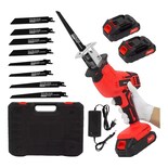 Sierra Eléctrica Belug  Recíproca Sable Inalambrica Segura Rojo Negro