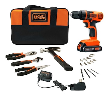 Foto 1 | Foto 1 | Taladro Atornillador 20v Black+decker Ld120bh-b3 más Accesorios