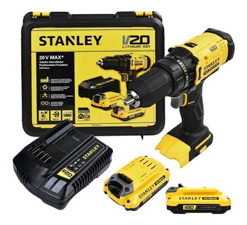 Foto 1 | Foto 1 | Taladro Atornillador 20v Stanley Fatmax Scd700c2k-b3