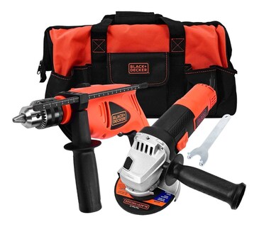 Foto 1 | Foto 1 | Kit Rotomartillo/ Miniesmeriladora/ Bolsa Black y Decker Hg5072b-b3