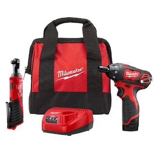 Foto 1 | Foto 1 | Kit Combinado De Trinquete Y Destornillador Inalámbricos Milwaukee M12 12 V, Iones De Litio - Venta Internacional.