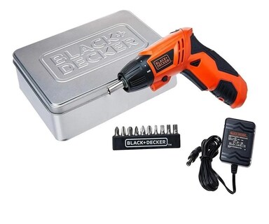 Foto 1 | Foto 1 | Destornillador Inalámbrico Black y Decker Kc4815t Anaranjado