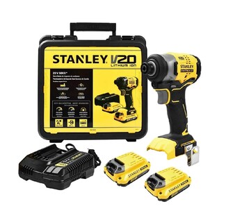 Foto 1 | Foto 1 | Atornillador De Impacto 20v Brushless Stanley Sbi810d2k-b3