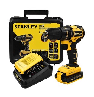Foto 1 | Foto 1 | Atornillador Taladro Brushless 20v Stanley Sbd20s2k-b3