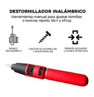 Foto 3 | Foto 3 | Destornillador Atornillador Inalámbrico Recargable 127v Profesional